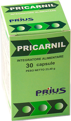 PRICARNIL 60 CAPSULE - goldeneffe.it