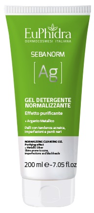 EUPHIDRA SEBANORM AG GEL DETERGENTE 200 ML - goldeneffe.it