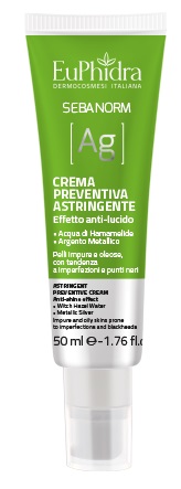 EUPHIDRA SEBANORM AG CREMA PREVENTIVA 50 ML - goldeneffe.it