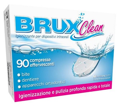 BRUX CLEAN 90 COMPRESSE EFFERVESCENTI - goldeneffe.it