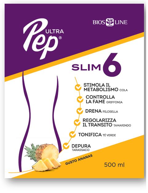 ULTRA PEP SLIM 6 ANANAS 500 ML - goldeneffe.it