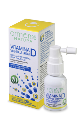 ARMORES NATURA VITAMINA D VEGETALE SPRAY 20 ML - goldeneffe.it
