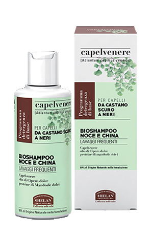 CAPELVENERE BIOSHAMPOO NOCE E CHINA 200 ML - goldeneffe.it