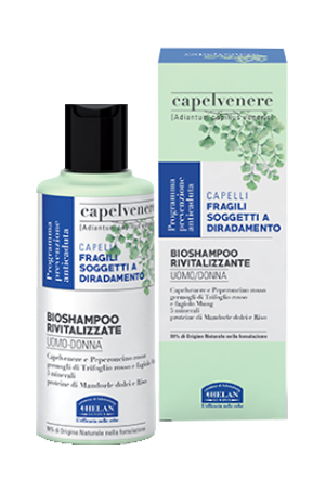 CAPELVENERE BIOSHAMPOO RIVITALIZZANTE 200 ML - goldeneffe.it