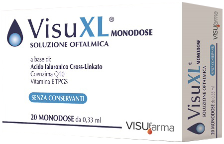 SOLUZIONE OFTALMICA VISUXL 20 CONTENITORI MONODOSE 0,33 ML - goldeneffe.it