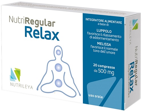 NUTRIREGULAR RELAX 20 COMPRESSE - goldeneffe.it
