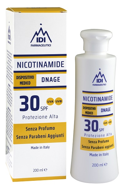 NICOTINAMIDE DNAGE 30SPF PROTEZIONE ALTA 200 ML - goldeneffe.it