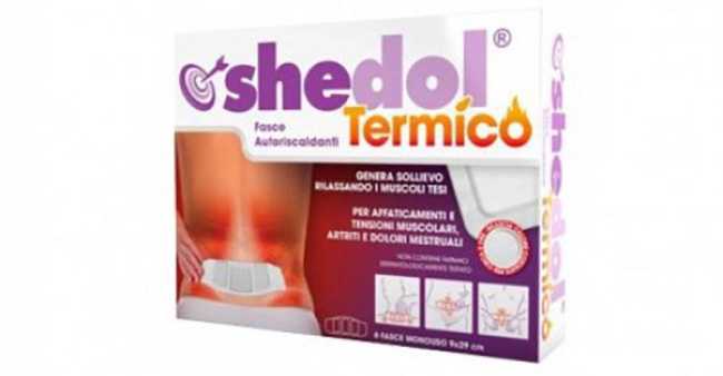 FASCIA AUTORISCALDANTE SHEDOL TERMICO 6 PEZZI - goldeneffe.it