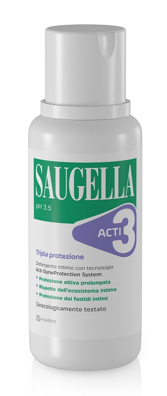 SAUGELLA ACTI3 DETERGENTE INTIMO 250 ML - goldeneffe.it
