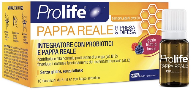 PROLIFE PAPPA REALE 10 FLACONI DA 8 ML - goldeneffe.it