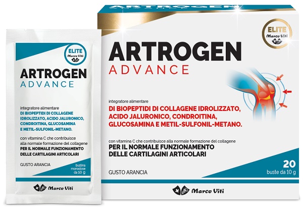 ARTROGEN ADVANCE 20 BUSTINE DA 10 G - goldeneffe.it