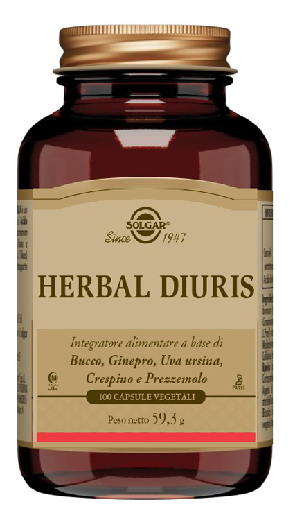 HERBAL DIURIS 100 CAPSULE VEGETALI - goldeneffe.it
