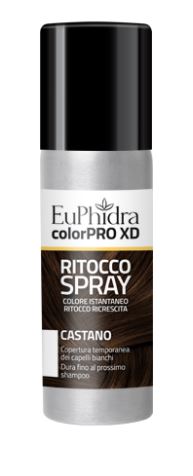 EUPHIDRA COLORPRO XD TINTURA RITOCCO SPRAY CAPELLI CASTANO 75 ML - goldeneffe.it