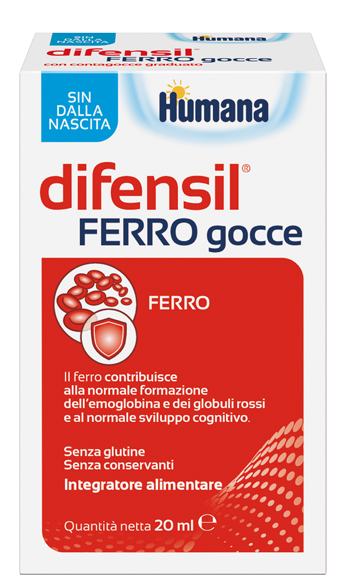 DIFENSIL FERRO GOCCE 20 ML - goldeneffe.it