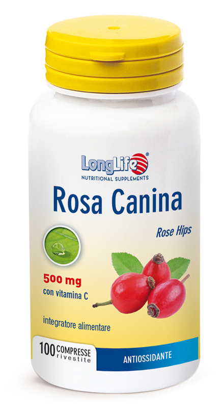 LONGLIFE ROSA CANINA 100 COMPRESSE RIVESTITE - goldeneffe.it