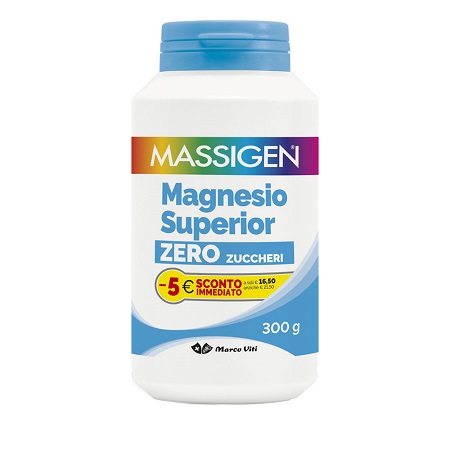 MASSIGEN MAGNESIO SUPERIOR PROMO 300 G - goldeneffe.it