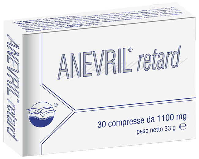 ANEVRIL RETARD 30 COMPRESSE - goldeneffe.it