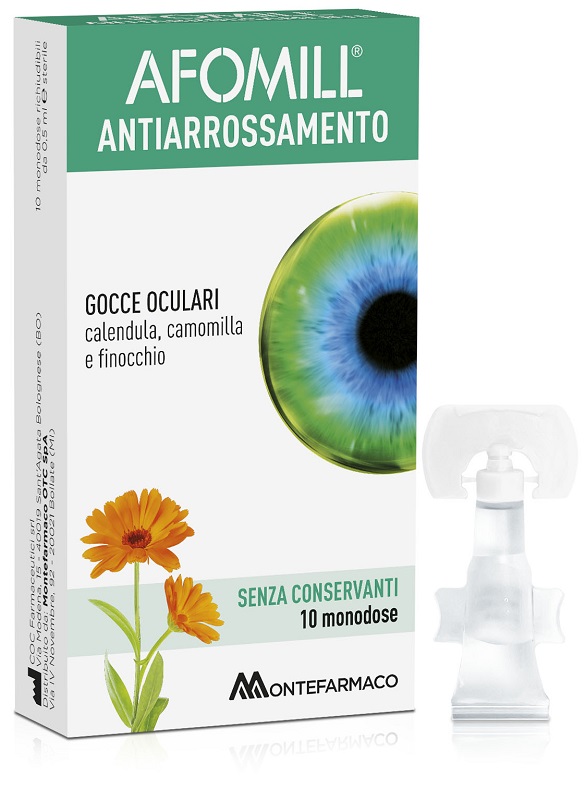 AFOMILL ANTIARROSSAMENTO SENZA CONSERVANTI 10 FIALE DA 0,5 ML - goldeneffe.it