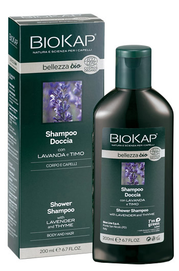 BIOKAP BELLEZZA BIO SHAMPOO DOCCIA COSMOS ECOCERT 200 ML BIOSLINE - goldeneffe.it