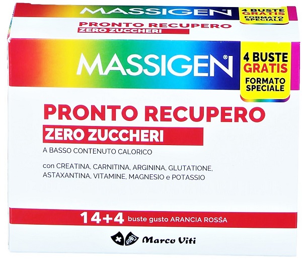 PRONTO RECUPERO ZERO ZUCCHERO 14 BUSTINE + 4 BUSTINE - goldeneffe.it