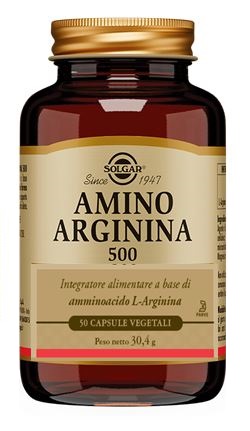 AMINO ARGININA 500 50 CAPSULE VEGETALI - goldeneffe.it