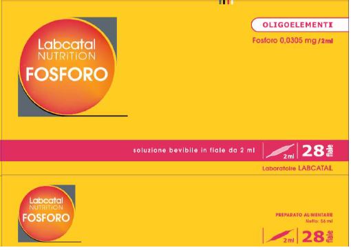 LABCATAL NUTRITION FOSFORO 28 FIALE X 2 ML - goldeneffe.it