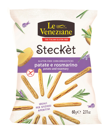 LE VENEZIANE STECKET PATATE ROSMARINO 60 G - goldeneffe.it
