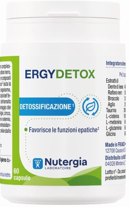 ERGYDETOX 60 CAPSULE - goldeneffe.it