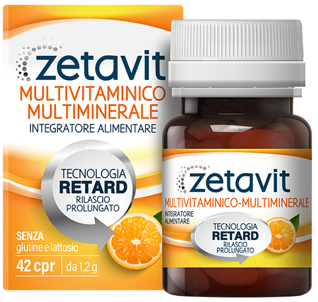 ZETAVIT MULTIVI MULTIMIN 42 COMPRESSE - goldeneffe.it