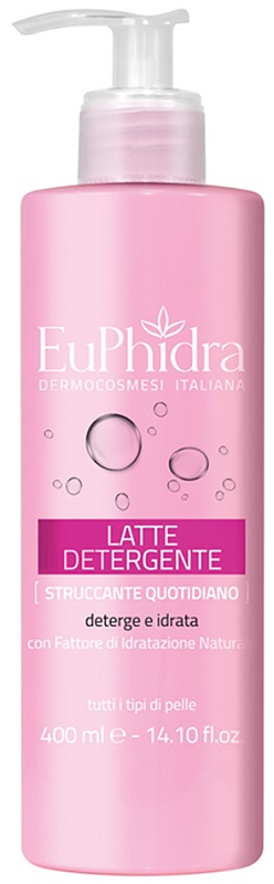 EUPHIDRA LATTE DETERGENTE STRUCCANTE QUOTIDIANO 400 ML - goldeneffe.it