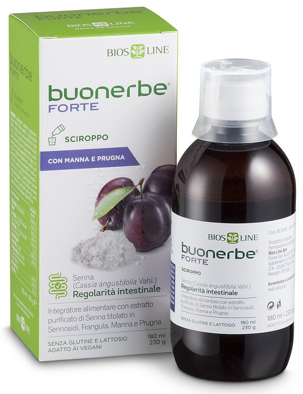 BUONERBE FORTE SCIROPPO 180 ML - goldeneffe.it