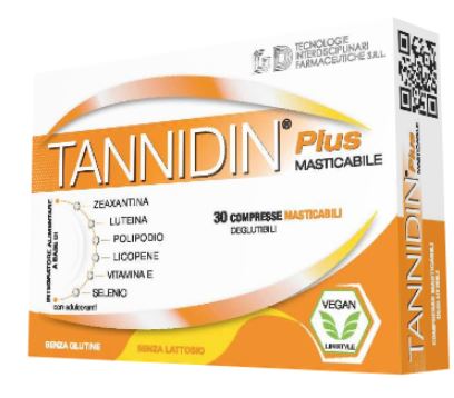 TANNIDIN PLUS 30 COMPRESSE MASTICABILI - goldeneffe.it
