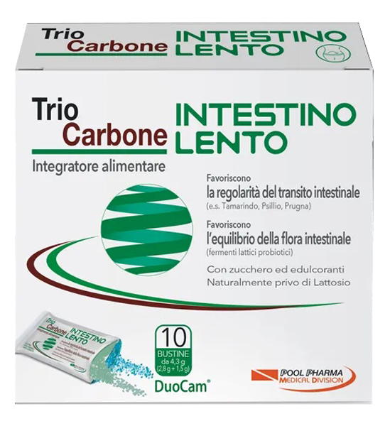 TRIOCARBONE INTESTINO LENTO 10 BUSTINE - goldeneffe.it
