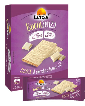 CEREAL BUONI SENZA GOLOSO CIOCCOLATO BIANCO 120 G - goldeneffe.it