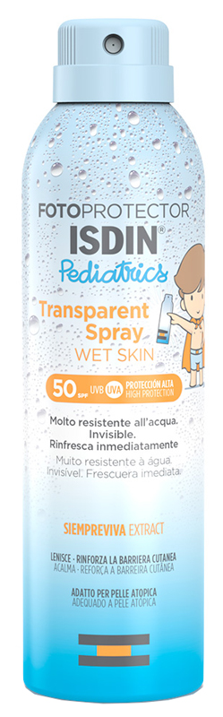 FOTOPROTECTOR PED TRASPARENT SPRAT SPF50 250 ML - goldeneffe.it