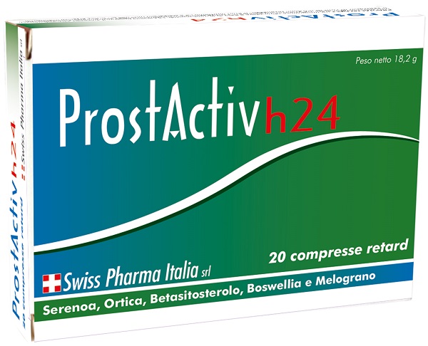 PROSTACTIV H24 20 COMPRESSE RETARD - goldeneffe.it