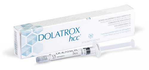 DOLATROX HCC SIRINGA PRERIEMPITA INTRA-ARTICOLARE ACIDO IALURONICO 3 ML - goldeneffe.it