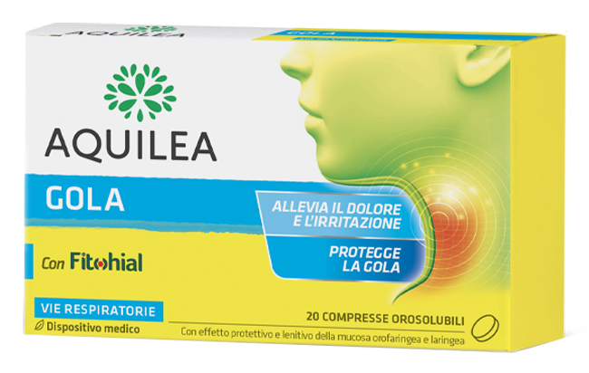 AQUILEA GOLA 20 COMPRESSE OROSOLUBILI - goldeneffe.it