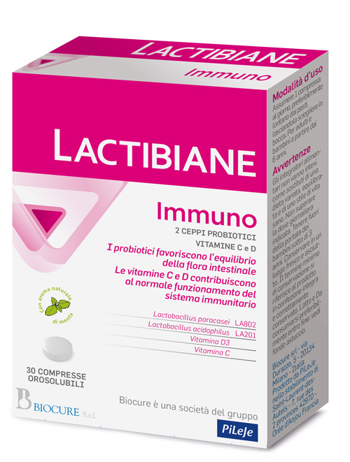 LACTIBIANE IMMUNO 30 COMPRESSE - goldeneffe.it