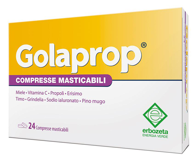 GOLAPROP 24 COMPRESSE MASTICABILI - goldeneffe.it