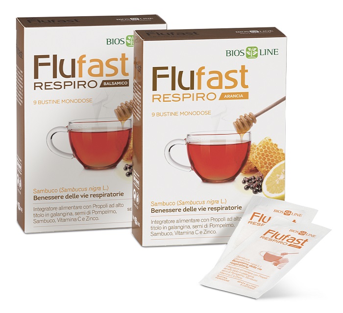 APIX PROPOLI FLUFAST RESPIRO ARANCIA 9 BUSTE BIOSLINE - goldeneffe.it