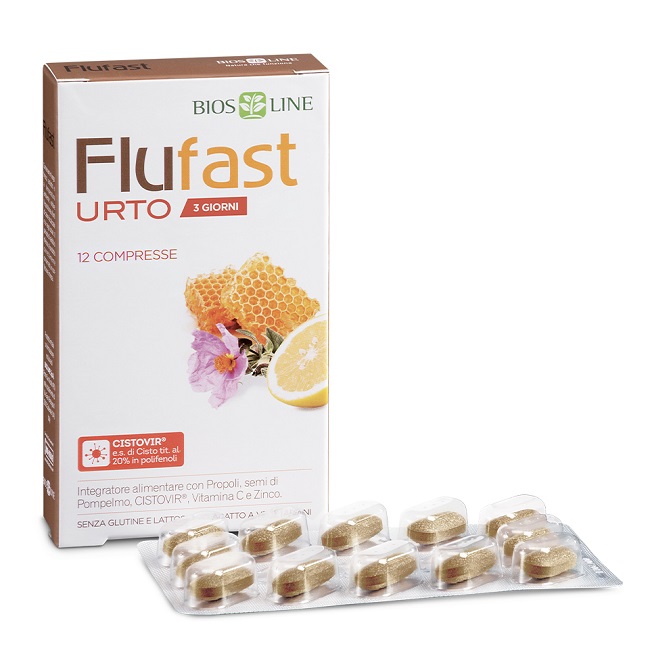 APIX PROPOLI FLUFAST URTO 3 GIORNI 12 COMPRESSE BIOSLINE - goldeneffe.it