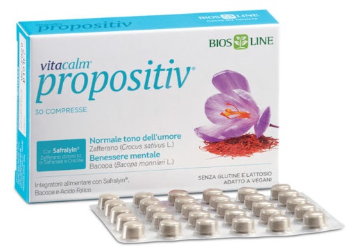VITACALM PROPOSITIV 30 COMPRESSE - goldeneffe.it