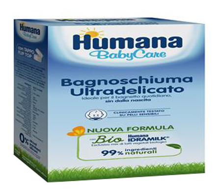 HUMANA BABY CARE BAGNOSCHIUMA 200 ML - goldeneffe.it