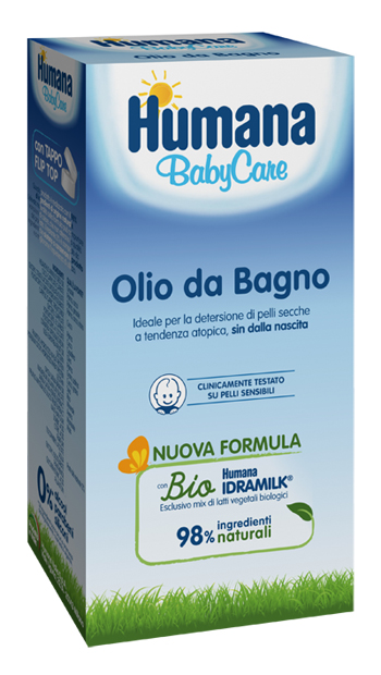 HUMANA BABY CARE OLIO DA BAGNO 200 ML - goldeneffe.it