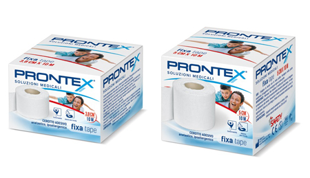 BENDA IN COTONE PRONTEX FIXA TAPE M 10 X 3,8 CM BIANCO - goldeneffe.it
