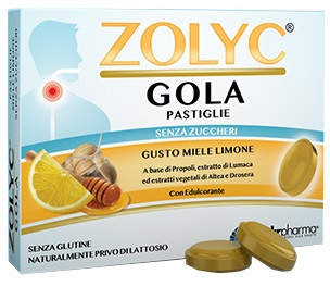 ZOLYC GOLA MIELE/LIMONE SENZA ZUCCHERI 36 PASTIGLIE - goldeneffe.it