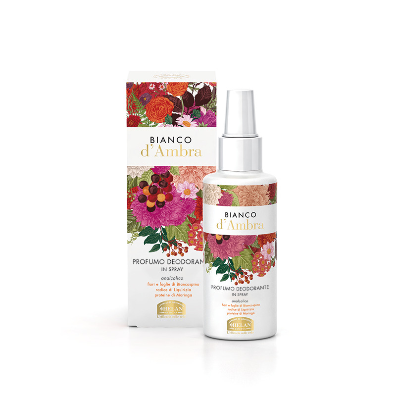 BIANCO D'AMBRA PROFUMO DEODORANTE SPRAY ANALCOLICO 100 ML - goldeneffe.it