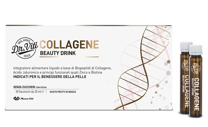 DR VITI COLLAGENE BEAUTY DRINK 250 ML - goldeneffe.it