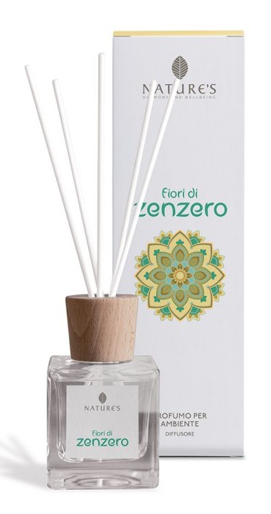 FIORI ZENZERO PROFUMO AMBIENTE DIFFUSORE 100 ML - goldeneffe.it
